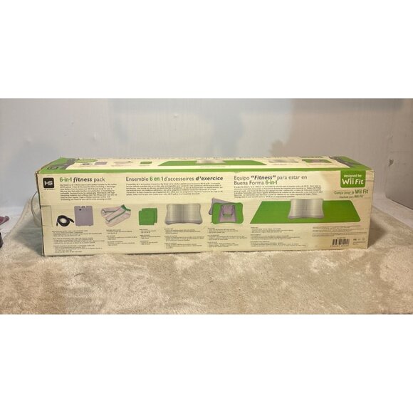 6-In-1 Fitness Pack For Wii Fit With Mat Bag Socks Bands & More - Picture 4 of 16